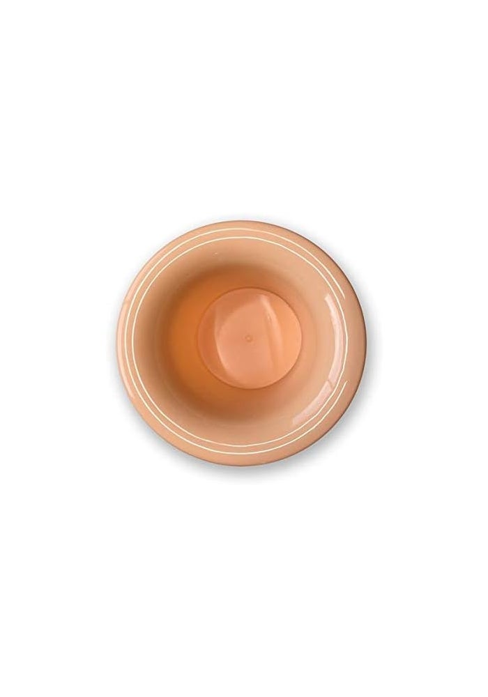 Tiny Undies Top Hat Potty for Newborn Infant Potty Training | Elimination Communication | Includes 100% Cotton Undyed Fleece Cozy | Anti-Slip Rubber Band | for EC Baby Potty Training (Peach) - Image 3